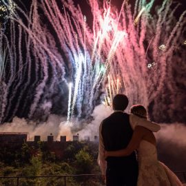 fuochi artificio matrimoni